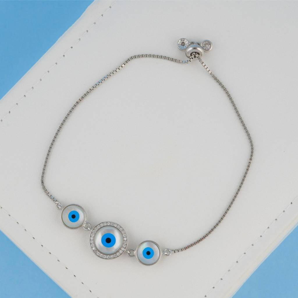 Nazar Protection Link Bracelet