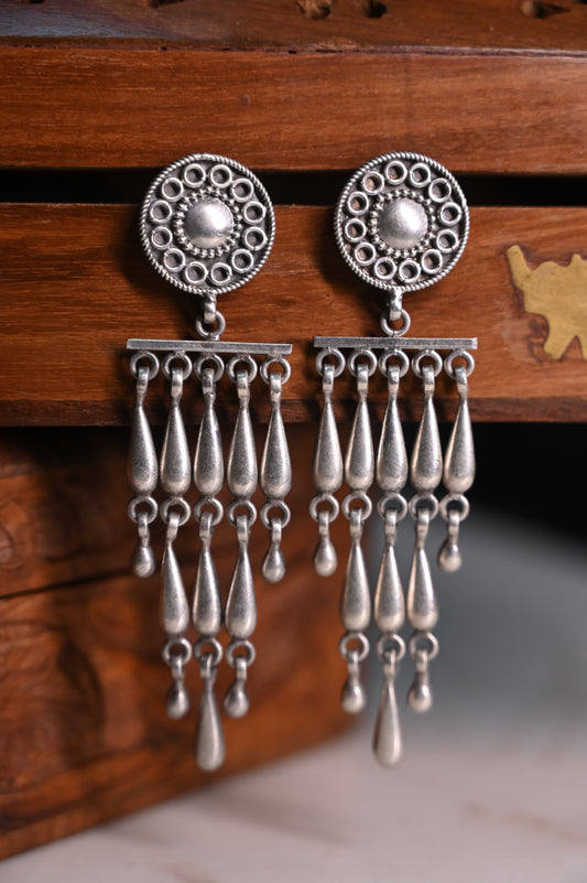 Vintage Tassel Cascade Earrings