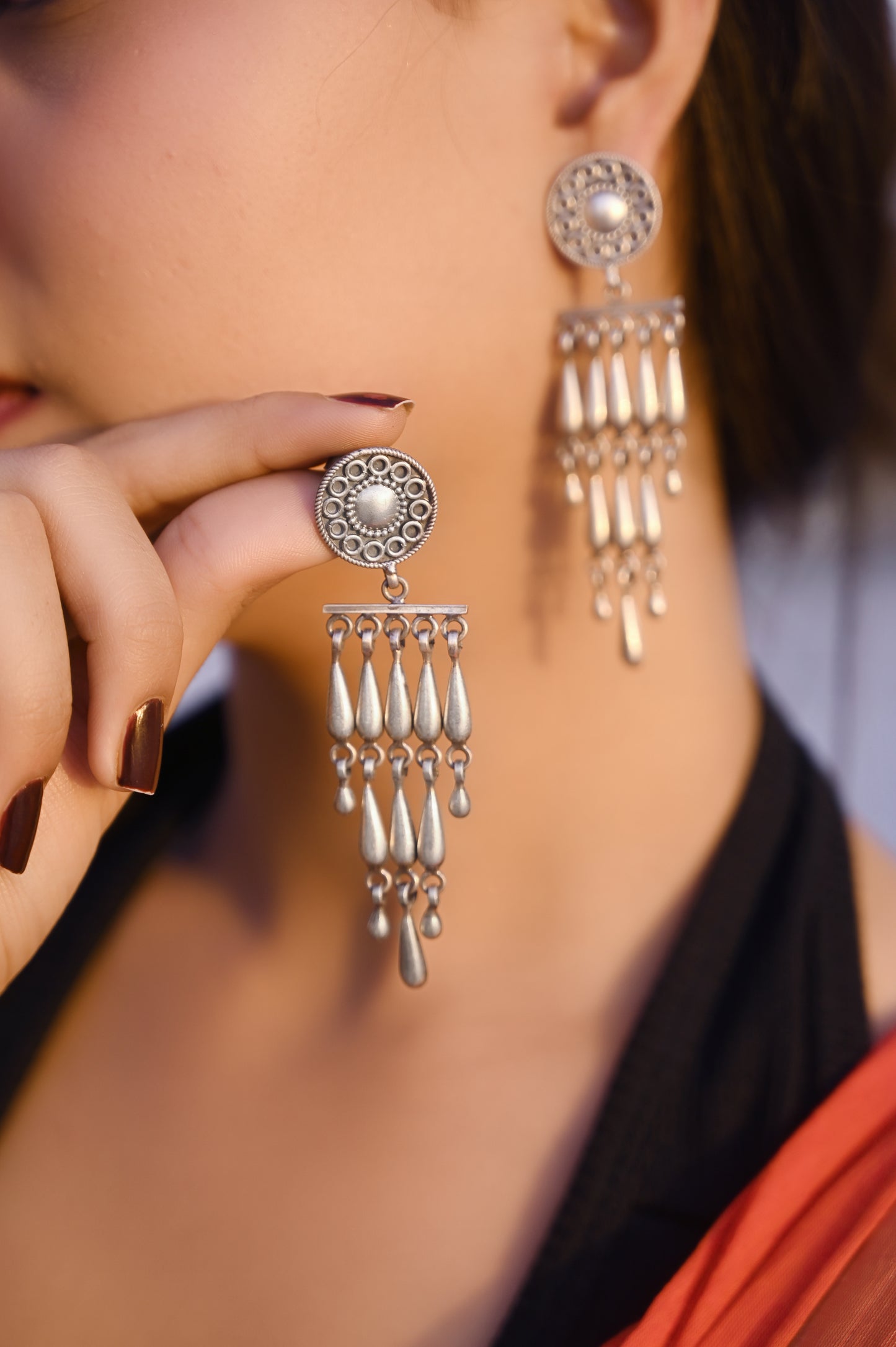 Vintage Tassel Cascade Earrings