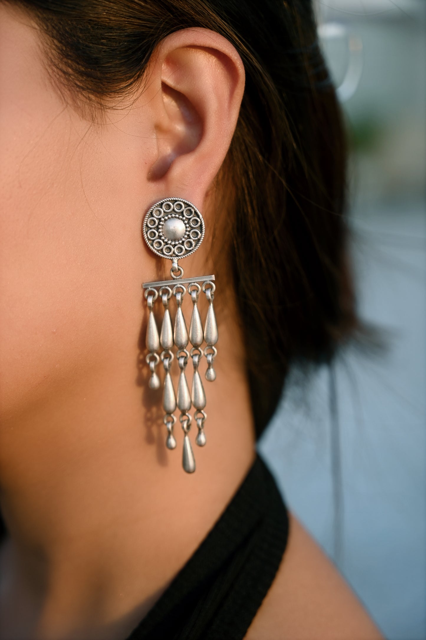 Vintage Tassel Cascade Earrings