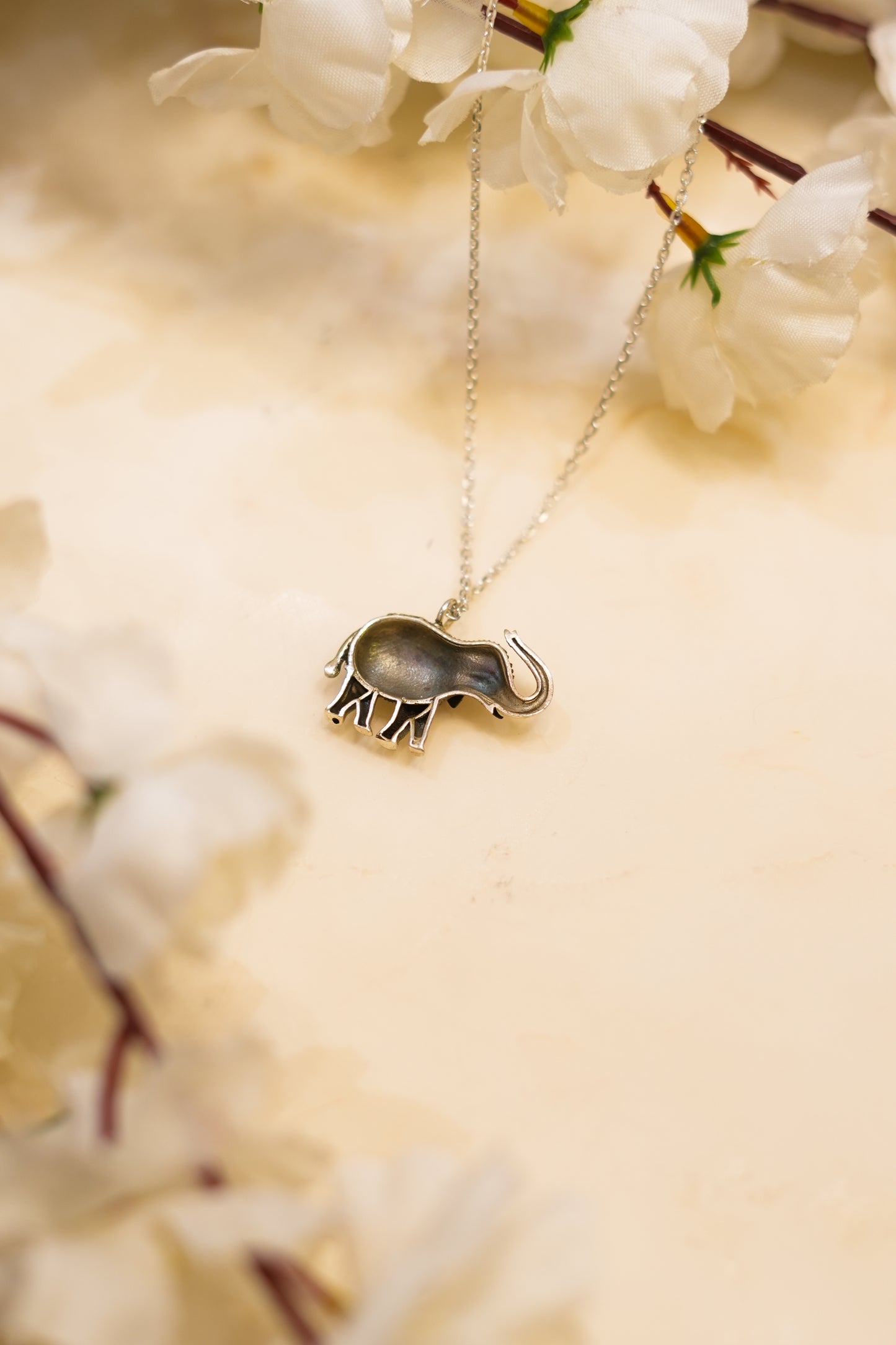 Elephant Carving Wisdom Pendant